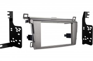 Metra 95-8242G 2DIN Install Kit in Gray for 2013 through 2018 Toyota RAV4