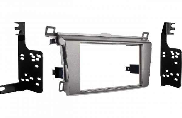 Metra 95-8242G 2DIN Install Kit in Gray for 2013 through 2018 Toyota RAV4