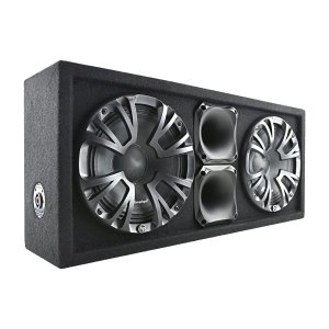 Audiopipe APCHU82 Dual 8" Subwoofer Enclosure  500W Max