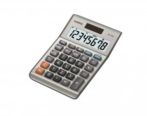 Casio MS-80B Calculator – Desktop Calculator with Tax & Currency Tools | General Purpose | Large Display | Ideal for Home, Office & Everyday Math