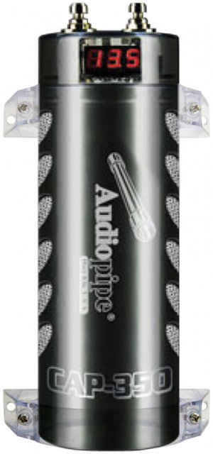 Audiopipe ACAP3500 3.5 Farad Car Power Capacitor