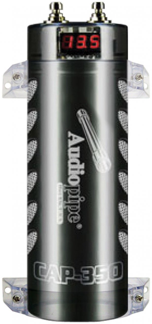 Audiopipe ACAP3500 3.5 Farad Car Power Capacitor