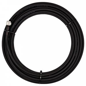 Bolton400 Coaxial Cable 50ft Black, N Male to N Male - LMR®400 Equivalent