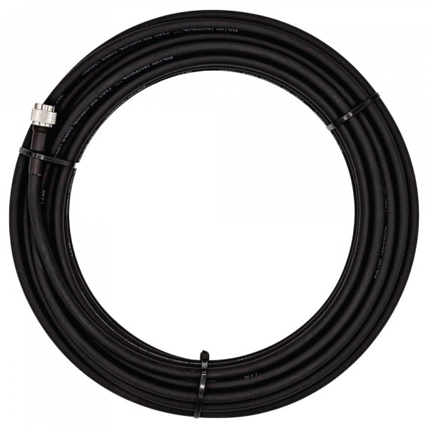 Bolton400 Coaxial Cable 50ft Black, N Male to N Male - LMR®400 Equivalent
