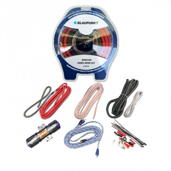 Blaupunkt AMK44R 4 Gauge Amplifier Wiring Kit