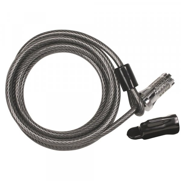 Trimax MAG10SC Resettable Combination Cable Lock  10 Foot x 8mm