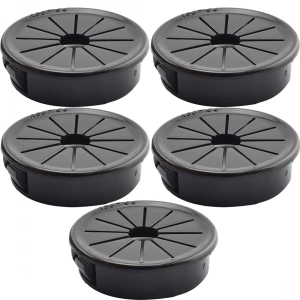 Aifeier ET 5PCS 1-1/2 Inch(37.5mm) Cable Grommets Petal-Shaped