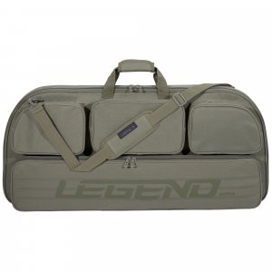 Legend Alpha Compound Bow Case, Soft Padded Archery Bow Case - Army Green