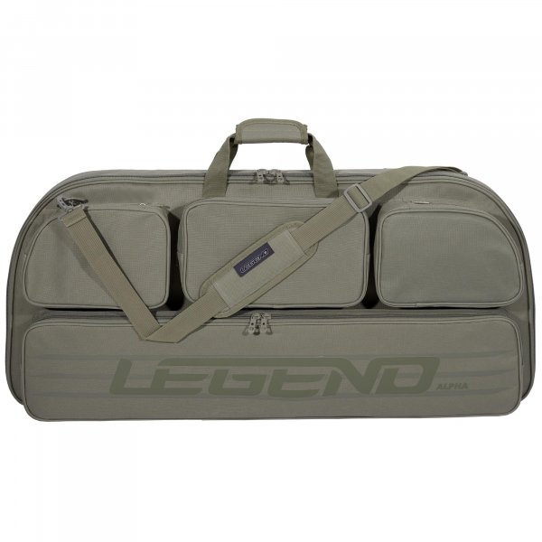 Legend Alpha Compound Bow Case, Soft Padded Archery Bow Case - Army Green