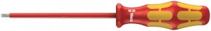 WERA 05006105001 160 i VDE Insulated Screwdriver for Slotted Screws, 0.5 x 3 x 100 mm