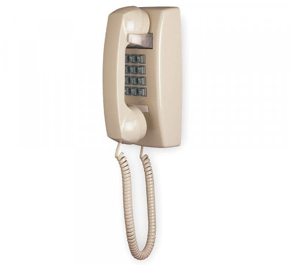 Cortelco 2554-V-AS 255444-vba-20m Wall W/ Volume Ash