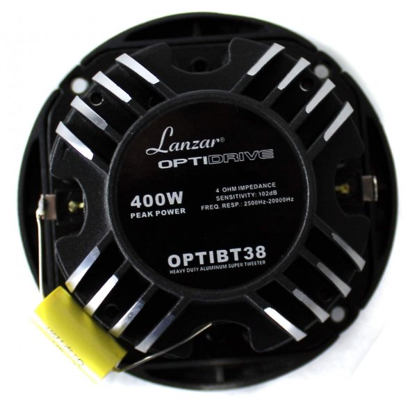 Lanzar OPTIBT38 Opti Bullets Tweeter Single