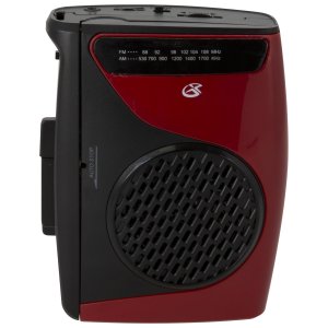 GPX CAS337B Cassette Player w/AM/FM Radio