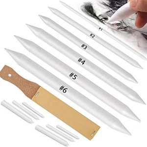 N NOROCME 12 PCS Blending Stumps and Tortillions Paper Art Blenders