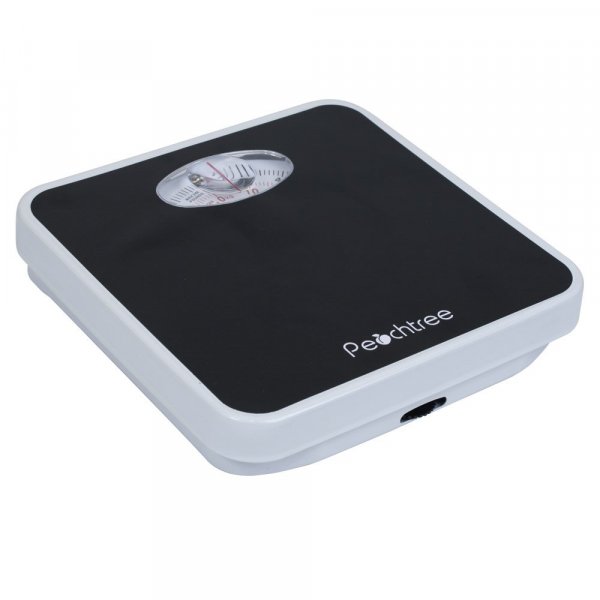 AWS RB125 Peachtree Audio RB Series Mechanical Bathroom Weight Scale Black 275lb