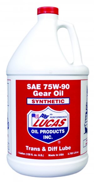 Lucas Oil 10048 Synthetic SAE 75W-90 Trans & Diff Lube 1 Gallon