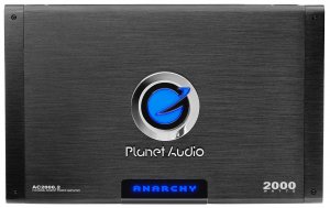 Planet Audio AC20002 2 Channel Amplifier, 2000W MAX