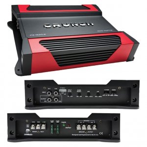 Crunch PZ15202 Powerzone 2 X 375 @ 4Â  Ohms 2 X 750 @ 2 Ohms Car Amplifier