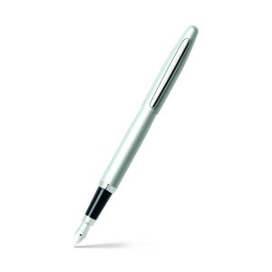Cross E0940043 Sheaffer Vfm Strobe Silver Fountain Pen: Fine Nib