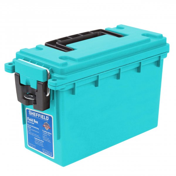 Sheffield 12633 Field Box -Teal (Made in USA)