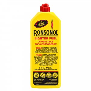 Ronson Lighter Fuel 5 fl oz – Lighter Fluid Refill for Wick Lighters, Clean-Burning Fuel for Refillable Lighters, Outdoor, Camping & Everyday Use, Precision Pour Spout