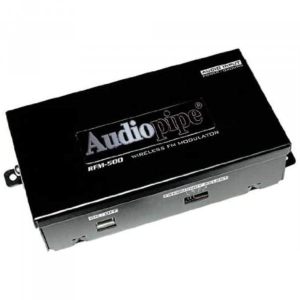 Audiopipe RFM500 2 channel wireless FM Modulator