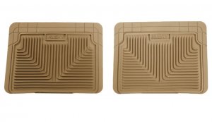 Husky 52023 2nd/3rd Seat Floor Mats For 97-99 Cl 01-03 Cl 94-01 Integra Tan