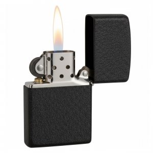 Zippo 236 Windproof Lighter Black Crackle