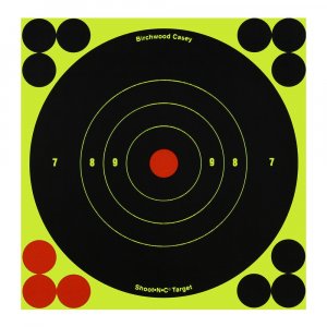 Birchwood Casey BC34550 ShootNC 6 Bulls-Eye (60 Targets  720 Pasters)