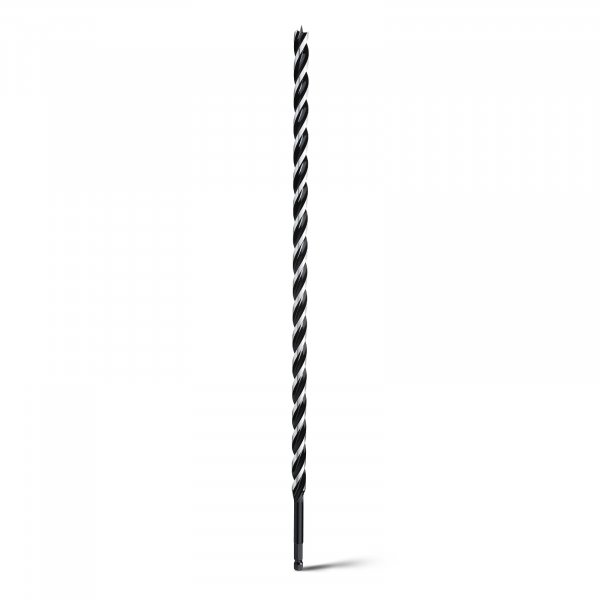 WOBLLMX 5/8" x 24" Auger Drill Bit for Soft and Hard Wood,Hex Shank