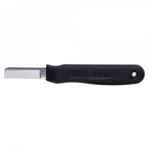 KLEIN TOOLS 44200 Cable Splicers Knife, Heavy-Duty Handle, Cutlery Steel Blade