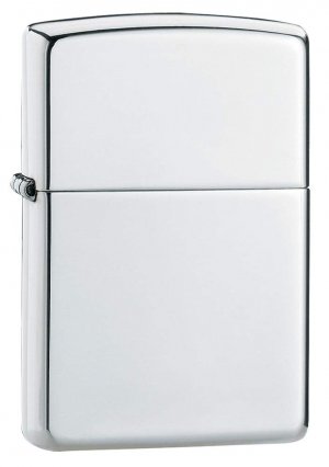 Zippo 26 Windproof Lighter Armor, High Polish Sterling Silver