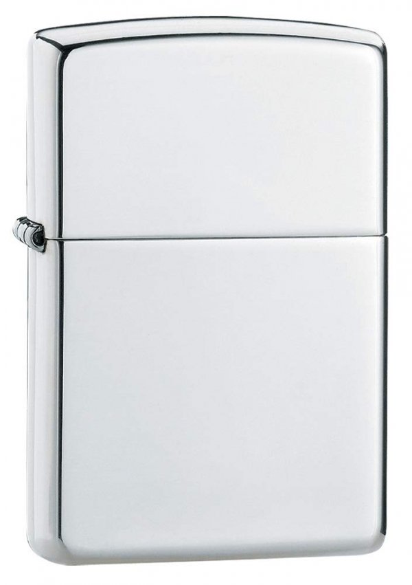 Zippo 26 Windproof Lighter Armor, High Polish Sterling Silver