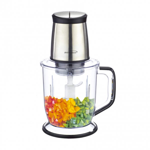 Brentwood Appliances FP-544S 300W 4-Blade 6.5-Cup Food Processor