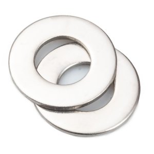 LUPANTER 1/4" Stainless Flat Washers 100 Pack Made of 18-8 (304) Stainless Steel……