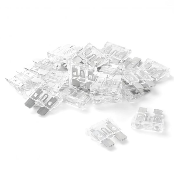 (25Pcs) 25 Amp Standard Car Fuses, 25A Automotive Fuse(ATO/ATC), Blade Fuse for Car/RV/Truck/SUV/Motorcycle/Boat