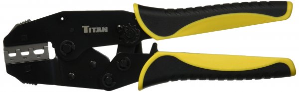 Titan 11955 Tool Ratcheting Heat Shrink Terminal Crimper
