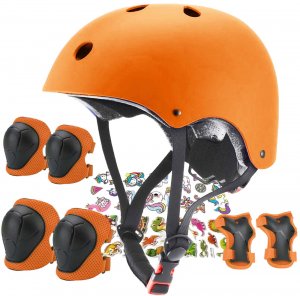 FOOKCIAN Kids Helmet, Toddler Helmets Adjustable Toddler Bike Helmet Youth Sport Kids Protective Gear Ages 2-8/8-14 Years Old Boys Girls Years Old for Multi-Sports Skateboarding,Skating Scooter
