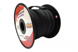 PIPEMANS ISBR19M100BK 3/4 Expandable Braided Sleeve  Black (100 feet)