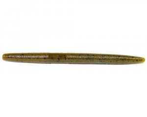 Yamamoto 5" SENKO GREEN PUMPKIN W/ LARGE BLACK FLAKE (10 PACK)