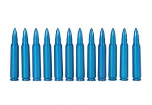 A-Zoom 223 REM SNAP Cap, Blue, 12PK