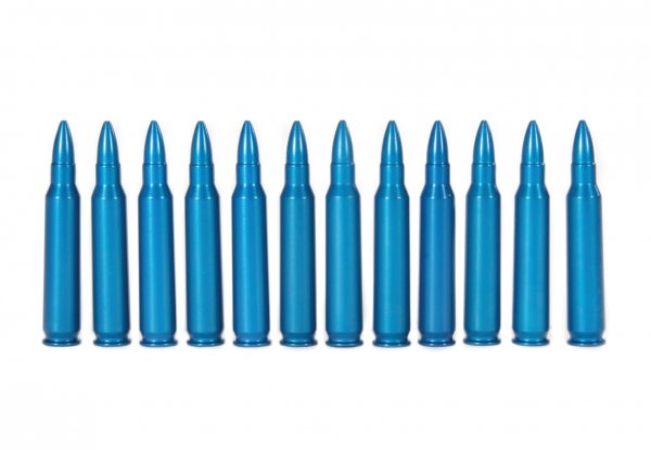 A-Zoom 223 REM SNAP Cap, Blue, 12PK