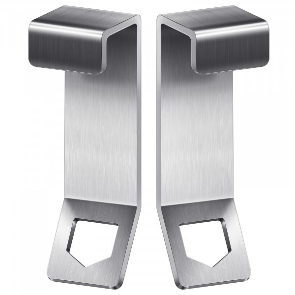 Kuco [2 Pack] Cooler Lock Bracket for Mid-to Large-Size Yeti/RTIC Coolers Tie Down Kit Made of Stainless Steel with Larger Hole Tie Down Accessories Ice Chest Lock