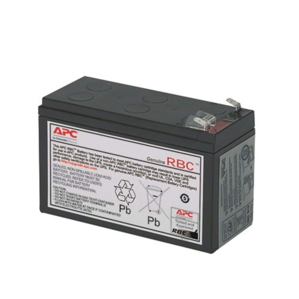 APC UPS Battery Replacement Back-UPS Models BE600M1, BE670M1, BN650M1, BN675M1, Genuine Battery Model APCRBC154