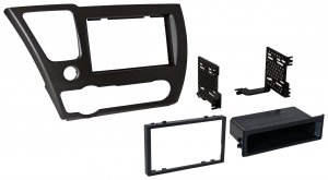 American International HONK840 Install Kit for 2013 Honda Civic Black