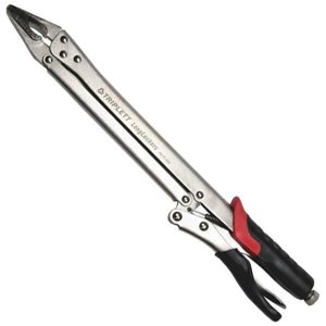 Triplett TT-200 LongLockers 15-inch Extended Reach Locking Pliers with Non-Slip Handles