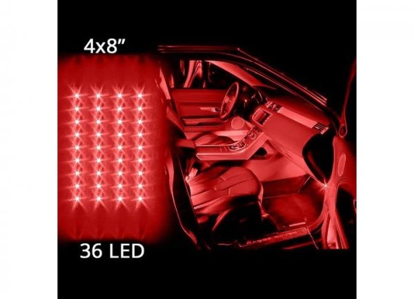 XKGlow XK041004R LED Accent Kit with (4) 8 Flex Strips  Red