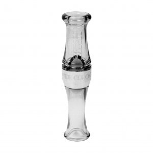 Zink Calls Power Clucker PC-1 Polycarbonate Short Reed Canadian Goose Call, Clear Smoke – ZNK859