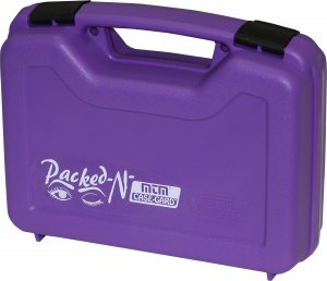 MTM 80525 Pistol Handgun Case Single up to 4 Inch Revolver Purple