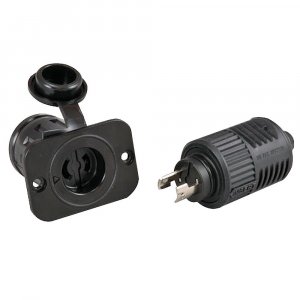 Scotty 2125 12V Downrigger Plug and Receptacle from Marinco